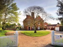 View of Red House in Aldeburgh