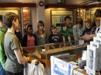 Group of kids at Dunwich museum